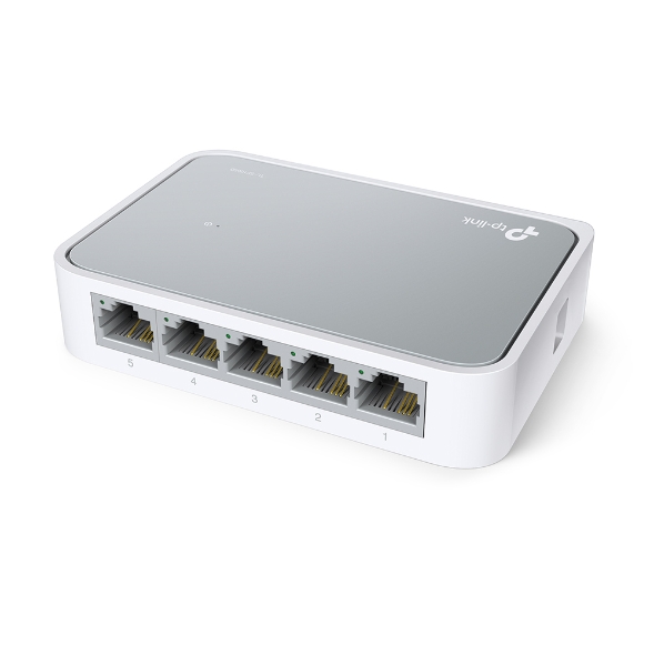 SWITCH DE SOBREMESA 5 PUERTOS A 10/100 Mbps