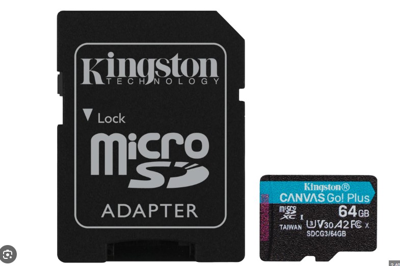 MEMORIA KINGSTON 64GB MICRO SD 170MB/s