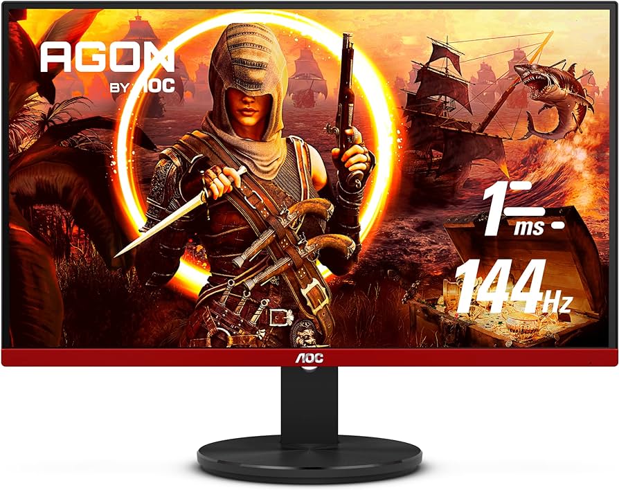MONITOR AOC 23.8&quot; G2490VX GAMING / 1ms/ 144HZ/ HDMI 1.4 / DP 1.2